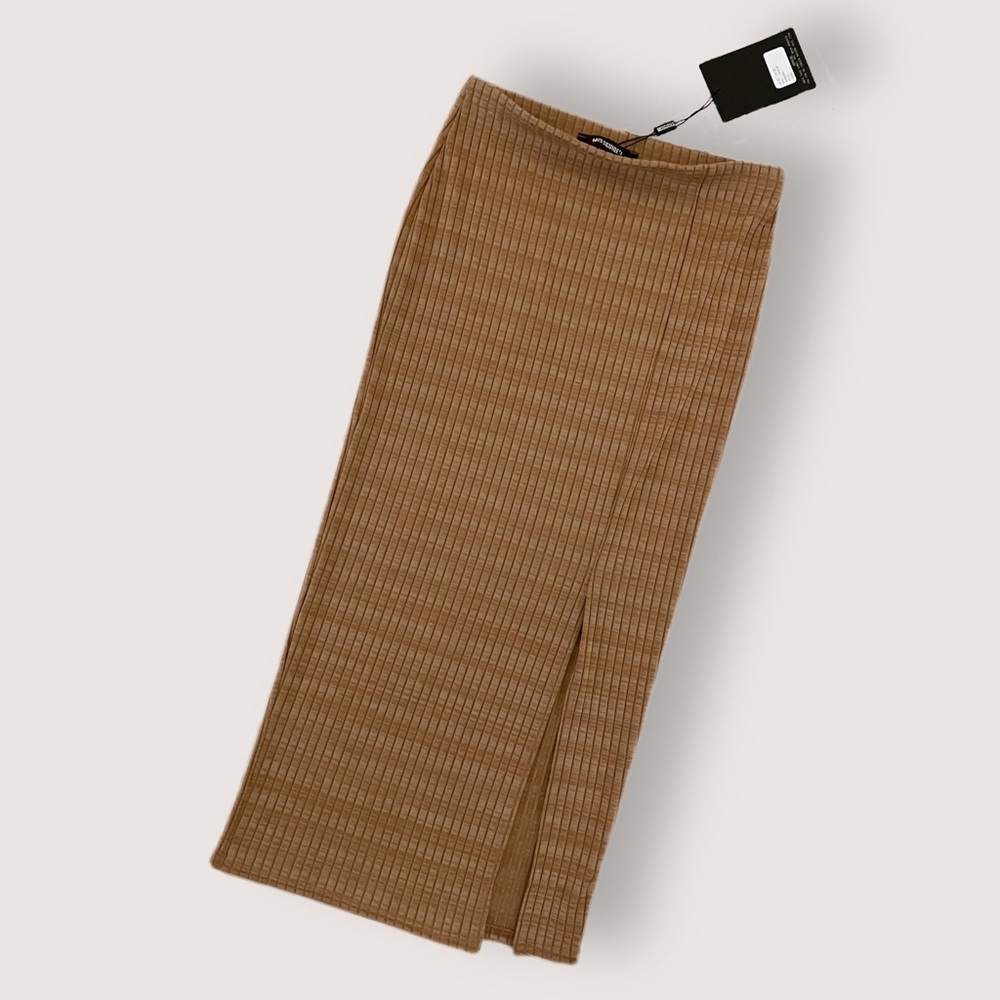 Missguided Ribbed Pencil Skirt | US 6